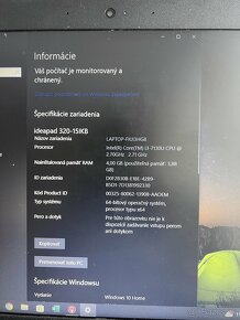 Lenovo Ideapad 320 s príslušenstvom - 3