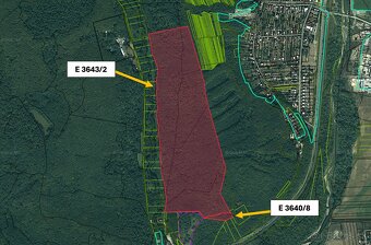 Humenné – 1.392 m2 LESOV (Urbáru) – PREDAJ - 3