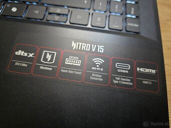 Herny ACER NITRO V15 s RTX 4060 ryzen 7 procesorom 1Tb ssd d - 3