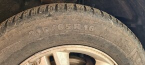 Pneumatiky Michelin Alpin 215/65R16+alu disky - 3