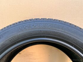 Letné pneumatiky 195/55 R16 Michelin dva kusy - 3