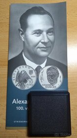 10€ pamätná minca Alexander Dubček – 100. výročie narodenia - 3