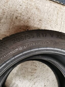 Continental zimné pneumatiky 205/55 R17 95V 2kusy - 3