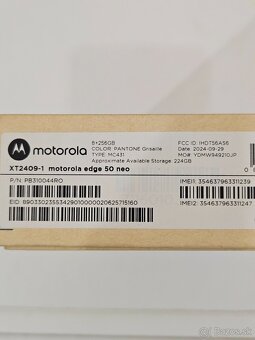 motorola edge 50 neo 256gb..NOVY - 3