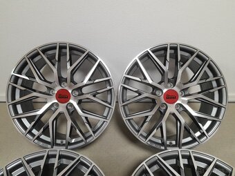 Alu disky R18 5x112 Et45 8J MAM RS4 Seat Audi Vw Škoda - 3