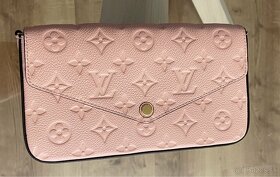 Louis Vuitton Felicie ružová kabelka s komplet balením - 3