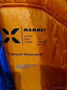 MAMMUT EIGERJOCH zimná bunda nová - 3