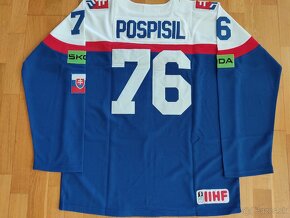 Hokejový dres Slovensko - Pospíšil - úplne nový - 3