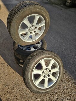 R16" zimní 5x112 7jx16 et38 pneu 205/60 r16 60% - 3