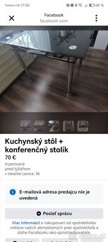 Kuchynský stôl a konferenčný stolík - 3