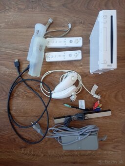 Nintendo Wii – komplet set + 6 hier - 3