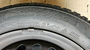 Ford zimná sada 205/55 R16, plech - 3