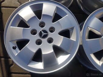 5x108 r15 hliníkové disky Mercedes Citan + TPMS snímače - 3