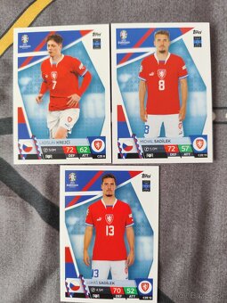 Futbalové kartičky - Euro 2024 Topps Match Attax - 3