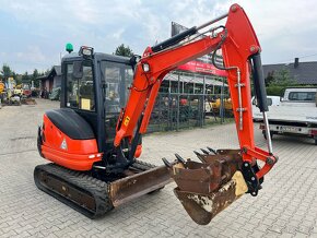 Minibager minirypadlo KUBOTA KX61-3 , JCB Takeuchi Yanmar - 3