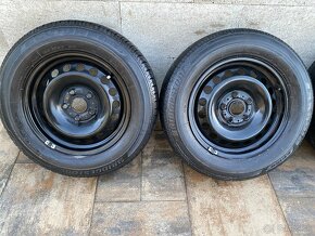 LETNA SADA PLECHOVE DISKY 5x112 R15 + LETNE PNEU BRIDGESTONE - 3