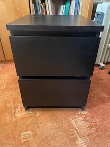 2x Nočný stolík Ikea Malm - 3