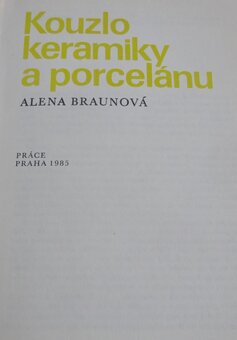 Kouzlo keramiky a porcelánu, vydaná v roku 1985 - 3