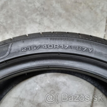 Letné pneumatiky 215/40 R17 SAVA DOT1521 - 3