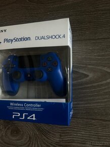 Playstation 4 PS4 dualshock ovládač modrý nový nerozbalený - 3