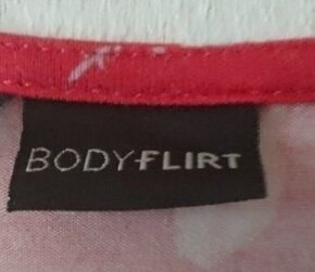 Bodyflirt dámsky top pre moletky kvietkovaný XXXL - 3