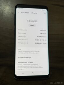 Predám Samsung Galaxy S9 64GB Stav Nového Telefónu - 3