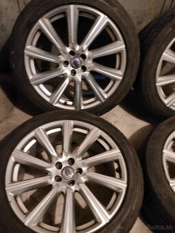 4ks alu disky orig. Volvo 5x108 R20 + pneu 255/45 r20 - 3