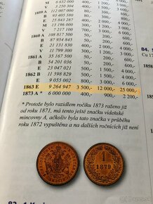 1 Krejcár 1863 € - 3