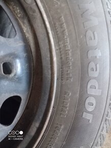 165/70R14 zimné pneu na diskoch - 3