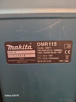 Aku rádio MAKITA - 3