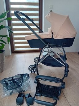 Cybex Mios podvozok 2.0 Chrome Black - 3