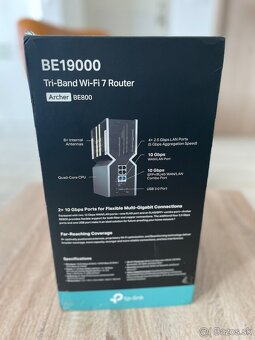 Wifi router TP-Link BE19000 - 3