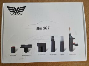 Wapka, kompresor, vysávač , powerbank Vordon MultiG7 - 3