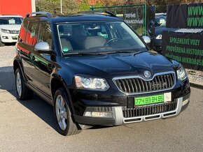 ► ŠKODA YETI 2,0 TDI 4x4- TOP STAV, NEZAV. TOPENÍ,NAVI ◄ - 3