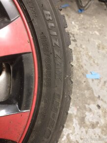 Predam 2ks zimne pneu bridgestone 155/60 r15 74t - 3