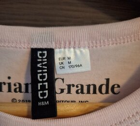 Tričko H&M Ariana Grande - veľkosť M - 3