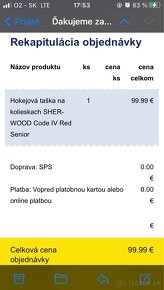 Hokejová taška Wood Code IV SR - 3