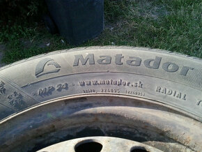 Predám sadu pneumatiky Matador 185/65/R 14, M-S  86 T  Sibir - 3