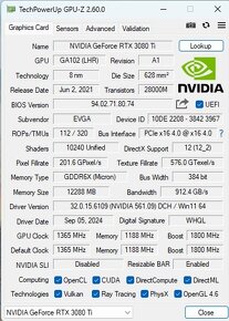 NVIDIA EVGA GeForce RTX 3080TI FTW3 Ultra - 3