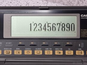 64k Bytes / CASIO SF9600 + Ram Card ES-100 digital diary - 3