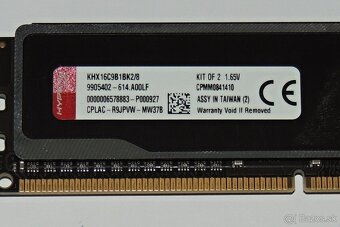 Kingston HyperX black DDR3 8GB (2x4GB) - 3