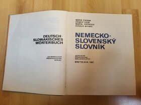 Predám Nemeckom slovenský slovník - 3