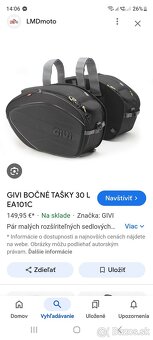 Tašky ,kufre na motocykel.Givi. - 3