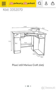 PC pracovný stôl/stolík - 3