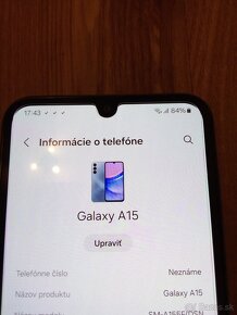 Predam samsung a15 cena 75€ plati do zmazania - 3