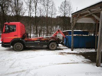 Autodoprava sklapačom s hydraulickou rukou - 3