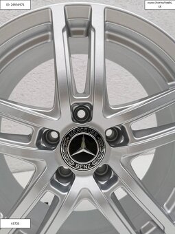 Nové Dezent Mercedes 7,5X17 ET36 5X112 Alu disky 1205 - 3