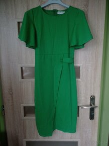 Zelené midi šaty - 3