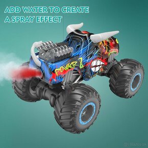 RC Monster Truck iBlivers 1:16 s dymovým efektom - 3