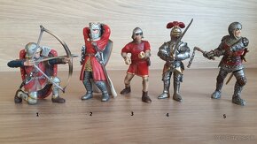 Schleich rytíři, eldrador, král, šašek, princezna, indiáni, - 3